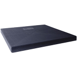 EcoPad Black Plastic Pad, 38 x 42 x 2