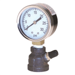 Leak Test Gauge, 1" FPT, 30 PSI