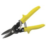 Max 2000 Ergonomic Straight Cut Snip Yellow