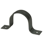 Galanized Pipe Strap, 2-Hole, 1'