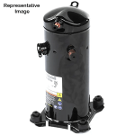 Scroll Compressor, 208/230, 1-Phase, 10.7 EER