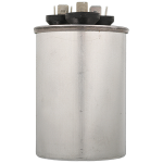 Round Dual Run Capacitor, 80/10 MFD, 370V