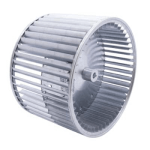 Blower Wheel, 10 x 7, CW, 1/2" Bore
