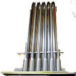 Heat Exchanger, 6Tube, 3-5T, Aluminum, 2-Stage