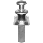 Furnace Roof Jack, 106" to 132" Floor to Flange